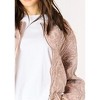 Women's Floral Quilted Bomber Jacket - Dex - 4 of 4