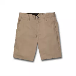 Volcom Boys  Chino Shorts, Khaki - 28