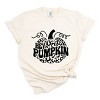 Simply Sage Market Women's Leopard Hey Pumpkin Short Sleeve Garment Dyed Tee - 2 of 4