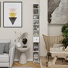 LOVMOR 71" Freestanding Bathroom Storage Cabinet with 1 Drawer,2 Doors and 4 Adjustable Shelves for Small Spaces,Easy Assemble,White - 4 of 4