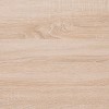 Emma and Oliver Minimalist Industrial Driftwood Finished Engineered Wood Coffee Table with Black Steel Tube Frame and Lower Storage Shelf - 4 of 4
