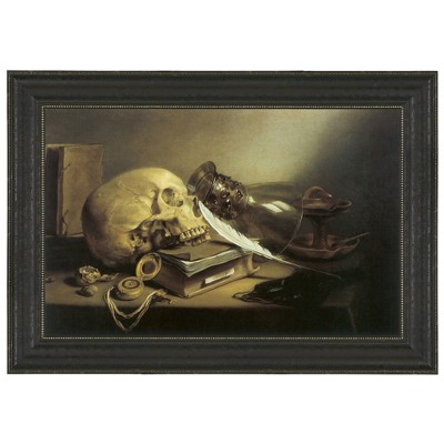 Design Toscano A Vanitas Still Life, 1645: Canvas Replica Painting: Medium