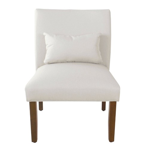 Accent chair hotsell with pillow