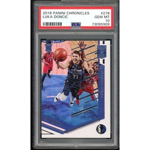 Luka Doncic Rookie Card 2018-19 Panini Chronicles #278 PSA 10 - 1 of 2