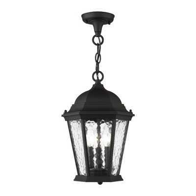 Livex Lighting Hamilton 3 - Light Pendant in  Textured Black