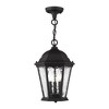 Livex Lighting Hamilton 3 - Light Pendant in  Textured Black - 2 of 4