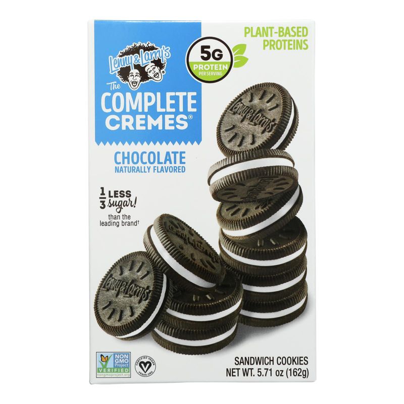 Lenny & Larry's Chocolate Sandwich Cookies - Case of 9/5.71 oz, 2 of 7