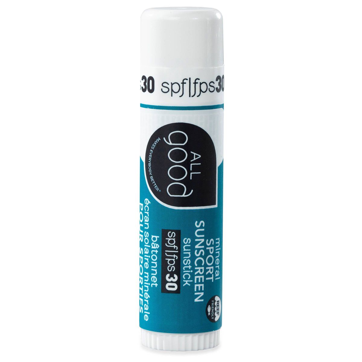 All Good Unscented Sunstick - SPF 30 - 0.6oz