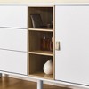 Storage cabinet with doors and drawers, chest of drawers, multifunctional storage cabinet - 4 of 4
