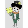 Women's Lost Gods St. Patrick's Day Leprechaun Greetings Racerback Tank Top - 2 of 4