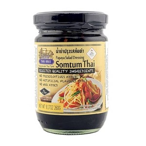 Thai Aree Som Tum Thai (Thai Papaya Salad) Dressing 240 G. / 8.47 Oz. (Pack of 2) - 1 of 4