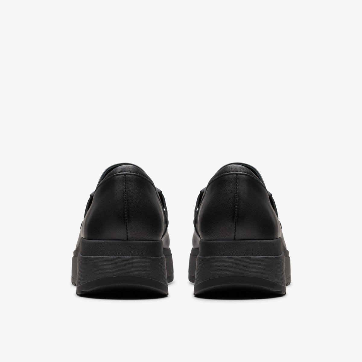 Обувь Clarks Womens Loriini Izzy Black Leather Shoes 5 Medium — фото 6