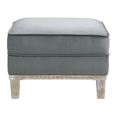 Aster Ottoman Charcoal - Picket House Furnishings