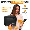 Travel Toiletry Bag for Men and Women - Large Hanging Toiletry Organizer - Waterproof Hygiene Bag with Metal XXL Swivel Hook - 4 of 4