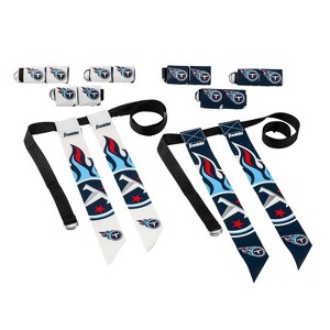 NFL Franklin Sports Tennessee Titans Youth Flag Football Set - 1 of 2