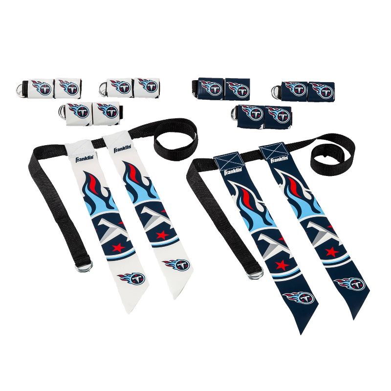 NFL Franklin Sports Tennessee Titans Youth Flag Football Set, 1 of 3