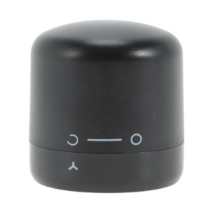 Unique Bargains Champagne Stopper - New Air-Lock Cap Stainless Steel Silicone Black 1 Pc - 1 of 3