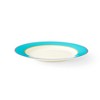 Spode Kit Kemp 9.5" Calypso Side Plate, Vibrant Turquoise, Porcelain, Dishwasher and Microwave Safe, Versatile Serving, Home & Gathering Use - 4 of 4