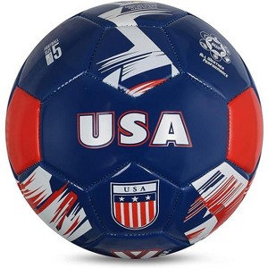 Vizari National Team Soccer Balls | Durable Faux Leather & Rubber, Three Sizes, Nine Countryballs - Elevate Your Play with Iconic Team Representation - 1 of 4