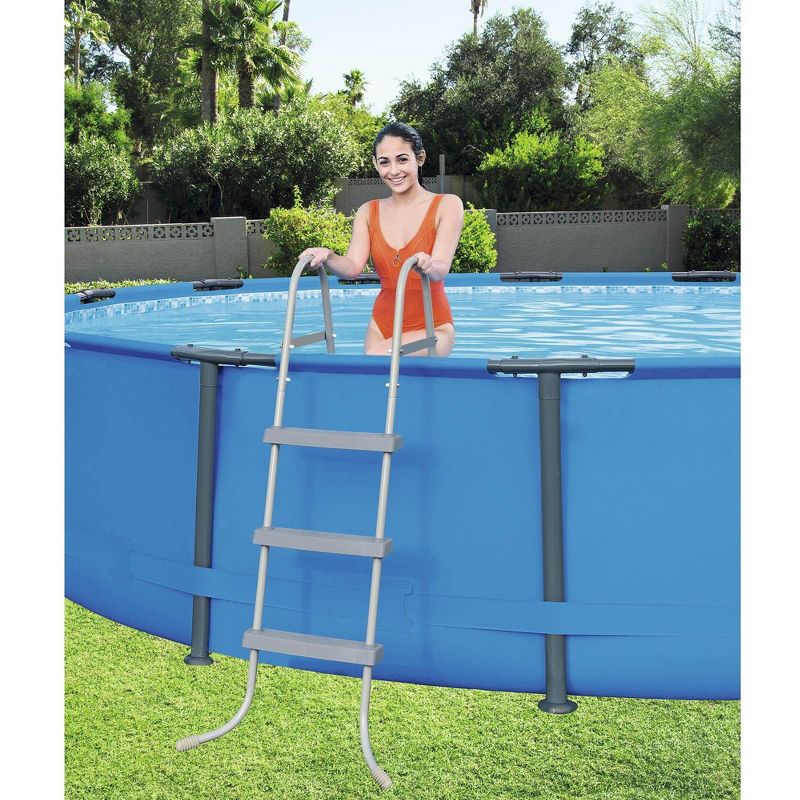Bestway 15ft x 42in Steel Pro Max Round Frame Above Ground Pool with Accessories, 4 of 7