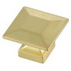Elegant Lighting Cecil 1.3Inch Brushed Gold Square Knob Multipack (Set of 10) - 4 of 4