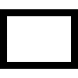 Amanti Art Basic Black Framed Dry Erase Magnetic Board - 1 of 4