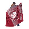 NCAA Alabama Crimson Tide 60" x 80" Raschel Throw Blanket - 4 of 4