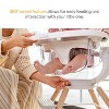 Munchkin Cloud Baby High Chair with 360° Swivel - Clear - 4 of 4