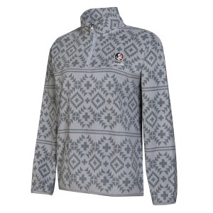 NCAA Florida State Seminoles Women's Quarter Zipped Fleece Sweatshirt - 1 of 3