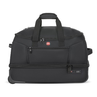 SWISSGEAR Zurich Wheeled 48L Duffel Bag - Black