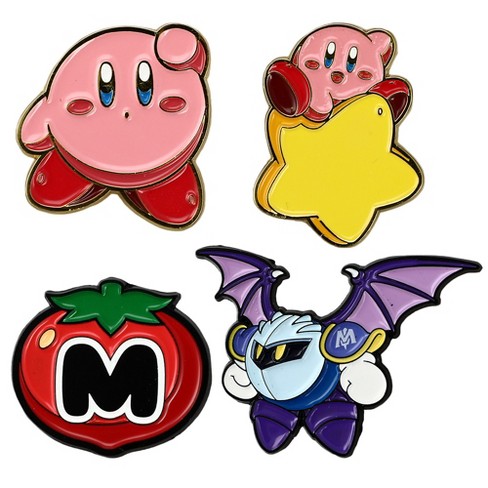 Kirby Meta Knight And Maxim Tomato Variety 4pk Enamel Filled : Target