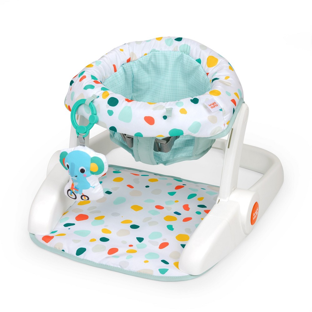 Bright Starts Learn to Sit 2 Position Floor Seat - Terrazzo Neutral