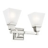 Livex Lighting Mission 2 - Light Vanity in  Polished Chrome - 2 of 4