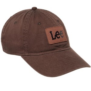 Lee Unisex Adult Logo Patch Cotton Twill Strapback Cap, Adjustable Ball Caps for Men and Women - 1 of 4