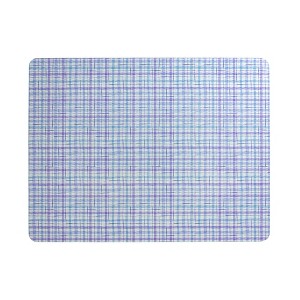 Frieling EveryDay Rectangular Placemat, Non-Slip Vinyl & Polyester Dining TableMat, Decorative Kitchen Linen, 13" x 17", Vinyl & Polyester Woven - 1 of 4