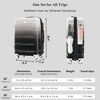 3 Piece Hardshell Luggage Set, ABS Expandable Luggage Set with Spinner Wheels, Lightweight Travel Luggage Set for Men Women Business Trip - 2 of 4
