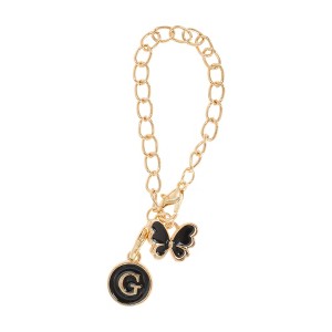 Unique Bargains Butterfly Heart Cup Chain Charm Water Cup Pendant 1 Pc - 1 of 4