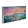 Stupell Industries Pond Reeds Sprouting at Sunset, 24" x 10" - 3 of 4