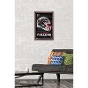 Trends International NFL Atlanta Falcons - Neon Helmet 23 Framed Wall Poster Prints - image 2 of 4