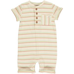Gender Neutral Boy's Camborne Henley Romper - ME & HENRY - 1 of 2