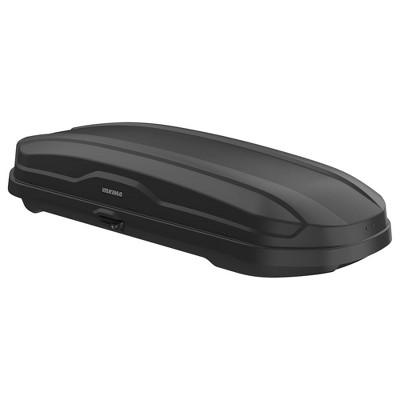 Yakima Roof Cargo Carrier, Vehicle Rooftop Hard Shell Travel Storage Box with SKS Lock, SkyBox NX XL, 18 Cubic Feet, Black