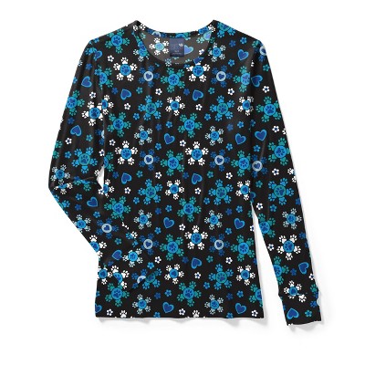 Zoe and Chloe Zoe+Chloe Silky Print Tee