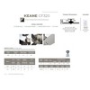 Kathy Ireland Home Keane 52" Oil-Rubbed Bronze Ceiling Fan - Aged Oak / Natural Blades - 4 of 4