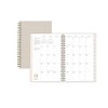 Marie Kondo for Blue Sky 2025 Weekly/Monthly Planner 8.27"x5.71" Wirebound Natural Fabric - 4 of 4