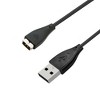 Insten 2 Pack Fitbit Charge HR USB Charging Cable, USB Replacement Charging Cable Cord, 9.5 In - 2 of 4