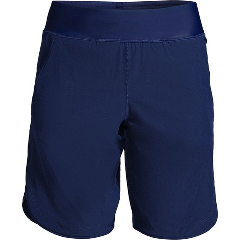 Lands' End Women's 11 Quick Dry Modest Swim Shorts With Panty - 2