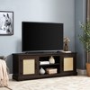 65" Farmhouse TV Stand Console for TVs up to 70", TV Console Table with 2 Open Shelves and 2 Door Cabinets for Storage for Living Room - 4 of 4