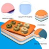 Unique Bargains PP Plastic Reusable Lightweight Serving Tray 20 Pcs - 4 of 4