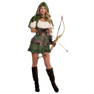 Halloween Womens Robin Hoodie Halloween Costume XL, Women