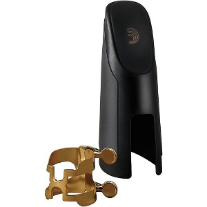 D'Addario Woodwinds H-Ligature for Tenor Saxophone Fits Hard Rubber Mouthpieces Gold - 1 of 4